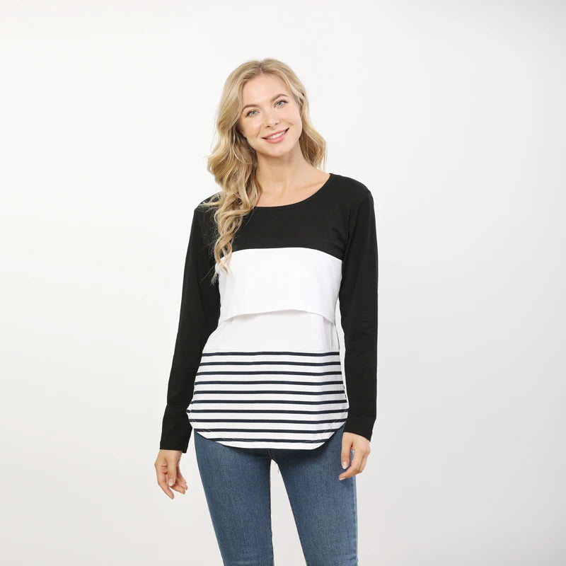 Blusa de Amamentação para Gestantes - Conforto e Estilo