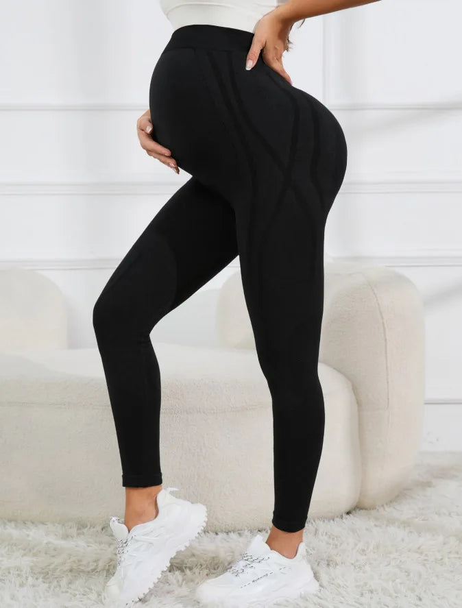 Leggings de Maternidade Confortáveis para Yoga e Atividades